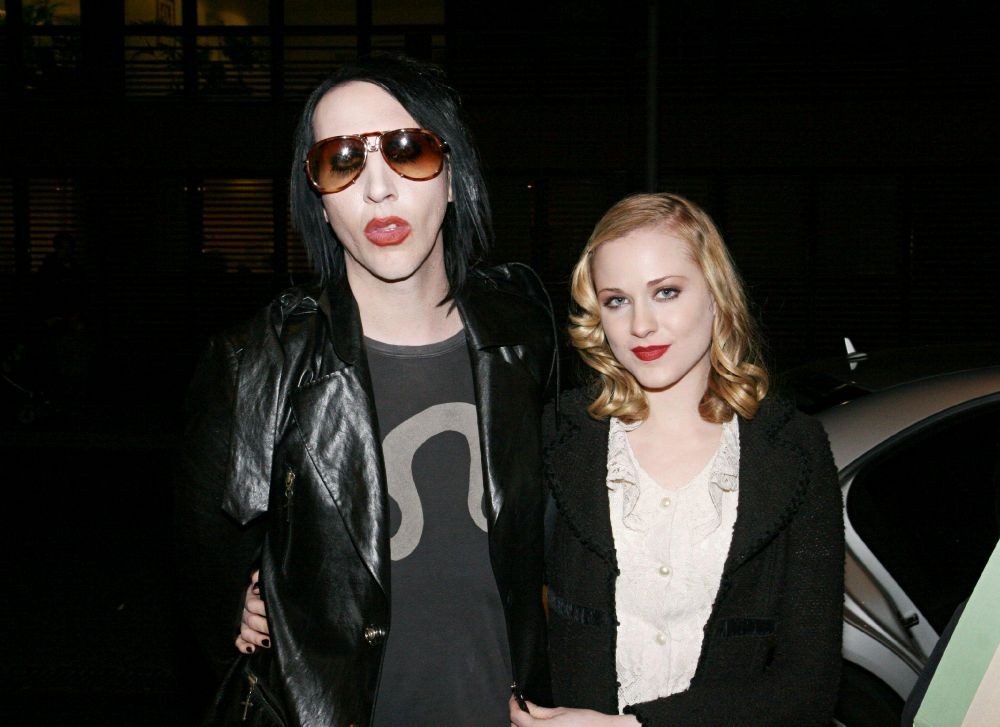 Marilyn Manson e Evan Rachel Wood (Foto: Divulgação)