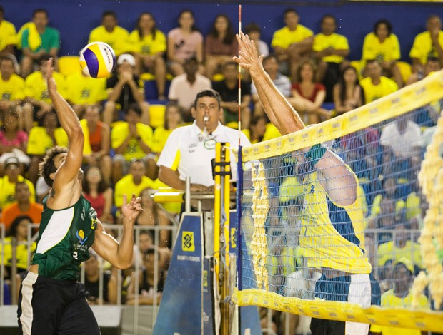 vôlei de praia Ricardo e Pedro Cunha (Foto: CBV)