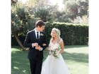 Ashley Tisdale se casa com Christopher French em Los Angeles