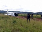 PF prende piloto e passageiro de avião com droga interceptado pela FAB