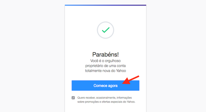 Finalizando a criação de uma conta no Yahoo Mail (Foto: Reprodução/Marvin Costa) (Foto: Finalizando a criação de uma conta no Yahoo Mail (Foto: Reprodução/Marvin Costa)) Finalizando a criação de uma conta no Yahoo Mail (Foto: Reprodução/Marvin Costa) (Foto: Finalizando a criação de uma conta no Yahoo Mail (Foto: Reprodução/Marvin Costa))