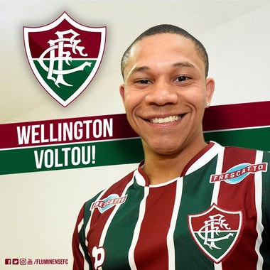 Wellington Silva Fluminense (Foto: Reprodução/Twitter)