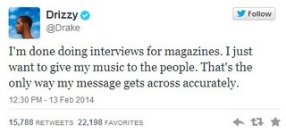 Drake Shades posta mensagem no twitter sobre Philip Seymour Hoffman (Foto: Reprodução / Twitter)