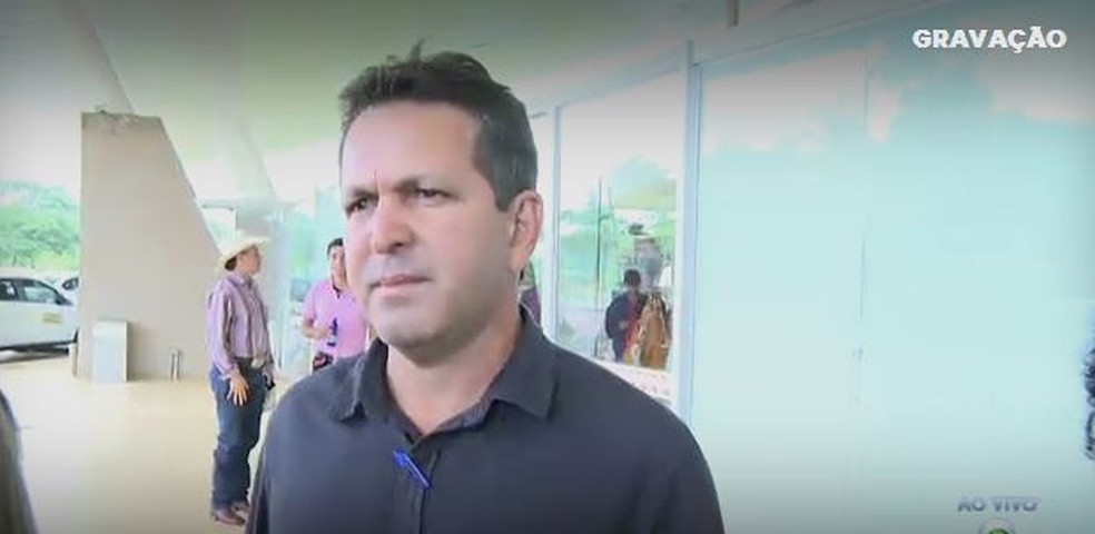  Célio Peixoto, gerente regional da empresa de ônibus, disse que está dando assistência às vítimas  (Foto: Reprodução Rede Amazônica Acre)