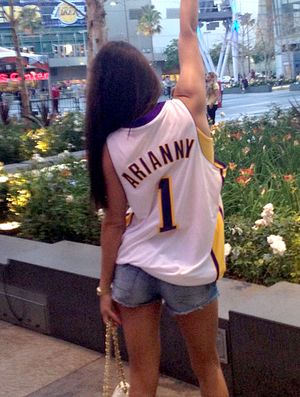 Camiseta discount lakers personalizada