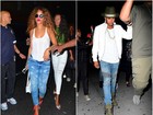 Rihanna e Lewis Hamilton são vistos saindo da mesma boate. Tá rolando?