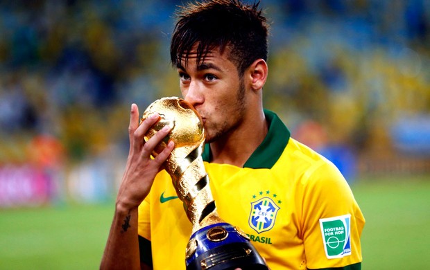 Neymar taça copa das confederações  (Foto: Agência Reuters)