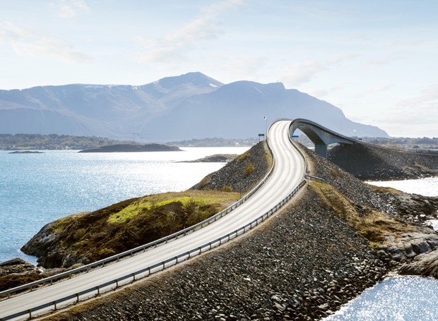 Atlantic Road, na Noruega (Foto: Thinkstock)