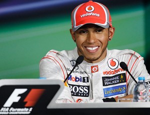 Hamilton, gp da china (Foto: AP)