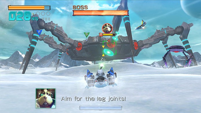 Maioria dos chefões de Star Fox Zero são criativos e divertidos de se enfrentar (Foto: Divulgação/Nintendo)