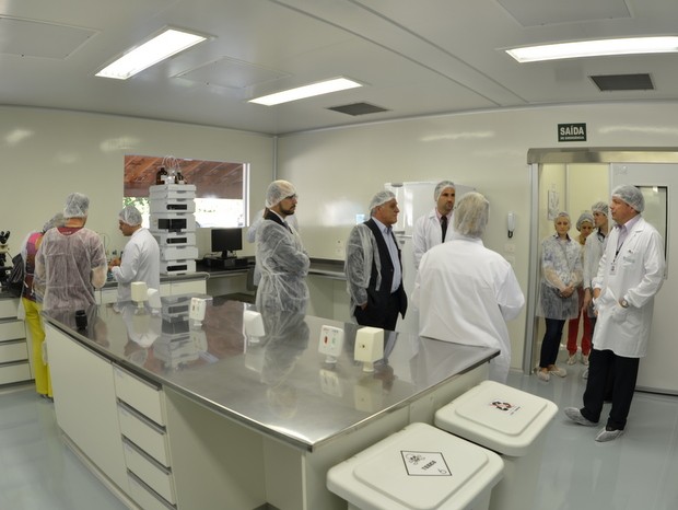 Laboratório Bioagri, usado para análise de medicamentos contra câncer - Piracicaba (Foto: Thomaz Fernandes/G1)