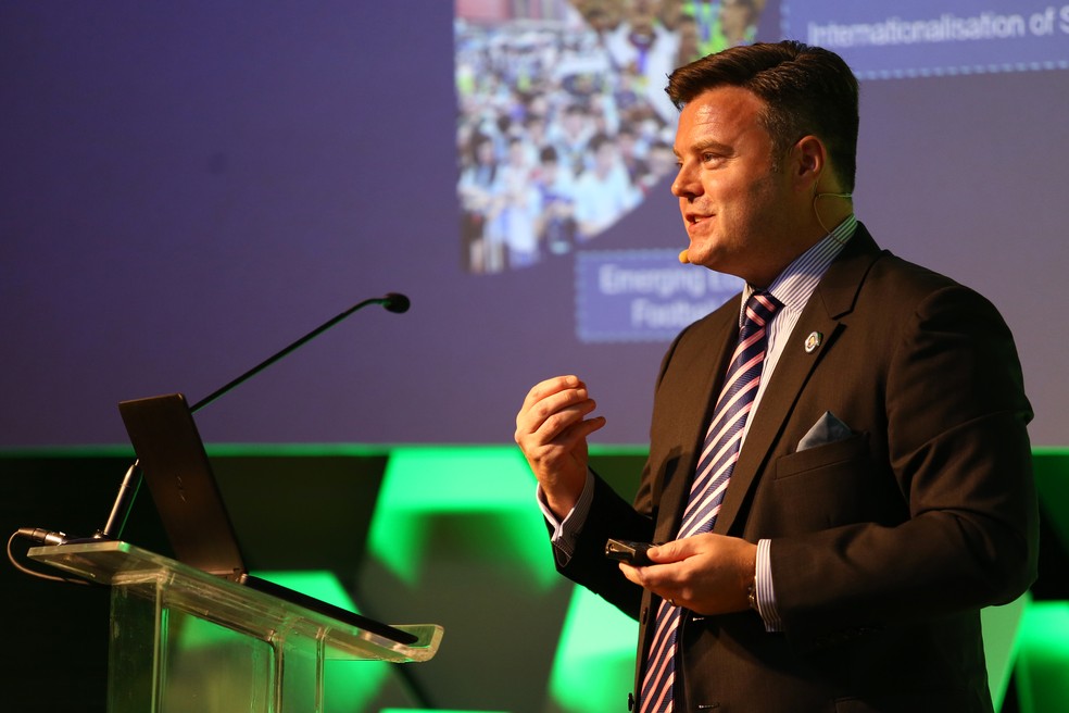 Damian Willoughby, vice-presidente de sênior de parcerias do City Football Group: 