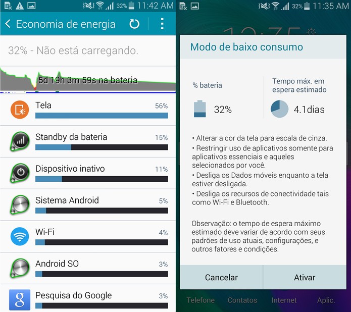Bateria Galaxy A5 (Foto: Reprodução) Bateria Galaxy A5 (Foto: Reprodução)