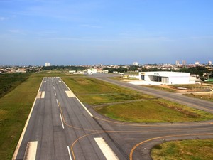 Pista do aeroporto de Itanhaém será ampliada para 1.550 metros (Foto: Divulgação / Prefeitura de Itanhaém)