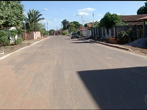 Delegacia de Cariri do Tocantins  (Foto: Reprodução/TV Anhanguera)