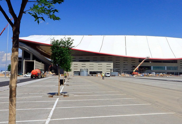 Novo estádio Atlético de Madrid