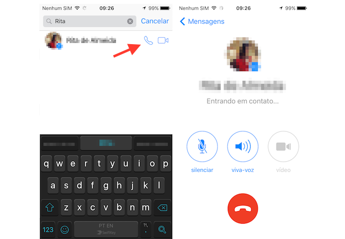 Iniciando uma chamada de voz grátis no Facebook Messenger pelo iPhone (Foto: Reprodução/Marvin Costa) (Foto: Iniciando uma chamada de voz grátis no Facebook Messenger pelo iPhone (Foto: Reprodução/Marvin Costa)) Iniciando uma chamada de voz grátis no Facebook Messenger pelo iPhone (Foto: Reprodução/Marvin Costa) (Foto: Iniciando uma chamada de voz grátis no Facebook Messenger pelo iPhone (Foto: Reprodução/Marvin Costa))