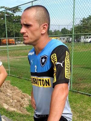 Lucas Botafogo treino (Foto: Pedro Venancio)