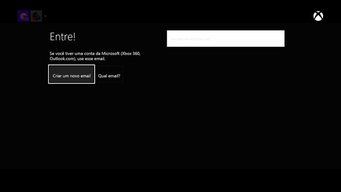 Crie um novo e-mail ou use um que já tem (Foto: Reprodução/Murilo Molina)