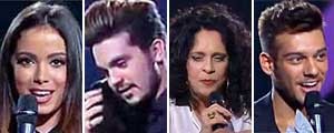 Luan Santana e Anitta roubam a cena; Gal Costa é homenageada (Reprodução / Multishow)