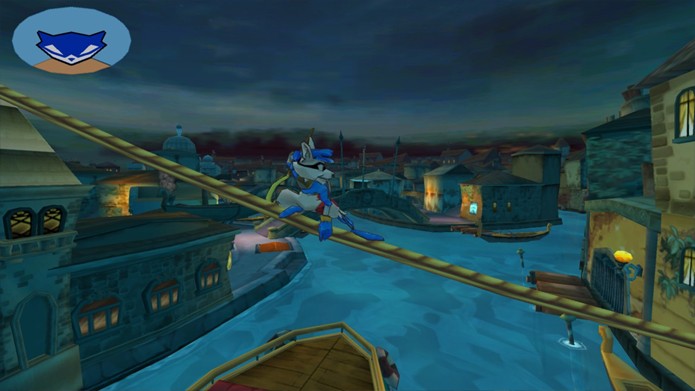 Sly move-se com leveza pela cidade, saltando de telhado em telhado (Foto: playstationlyfestyle.net)