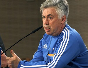 Carlo Ancelotti coletiva do Real Madrid (Foto: EFE)