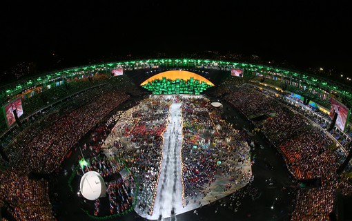 Visão geral do Estádio Maracanã