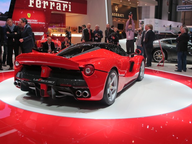 LaFerrari é a nova supermáquina da Ferrari  (Foto: Luis Fernando Ramos/G1)