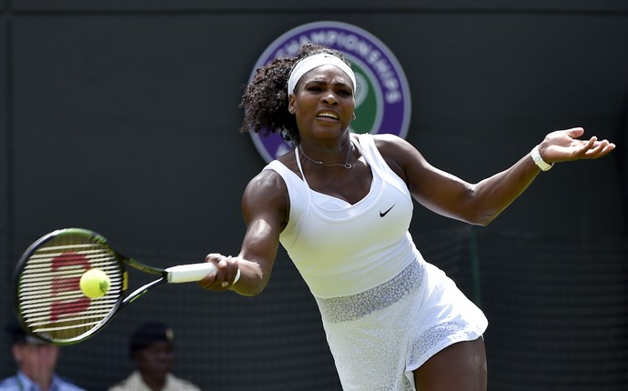 Serena Williams x Margarita Gasparyan, Wimbledon 2015 (Foto: Reuters)