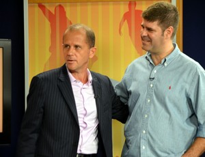 Marcelo Mingone e Márcio Della Volpe participam do EPTV Esporte (Foto: Bruno Teixeira / Globoesporte.com) Marcelo Mingone e Márcio Della Volpe participam do EPTV Esporte (Foto: Bruno Teixeira / Globoesporte.com)