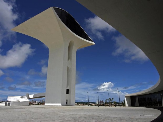 Parque da Cidade, obra do arquiteto Oscar Niemeyer, em Natal (Foto: Canindé Soares)