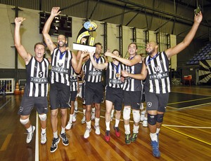 Botafogo  vôlei campeão estadual 2015 (Foto: Vitor Silva/SSPress)