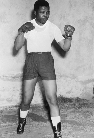 Mandela Boxe 1952 (Foto: Getty Images)