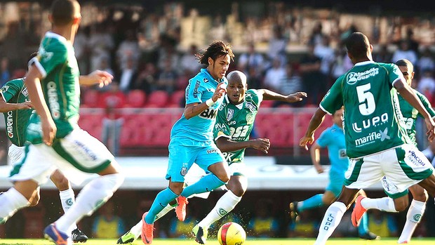 Neymar na decisão Santos x Guarani paulista (Foto: Marcos Ribolli / Globoesporte.com)