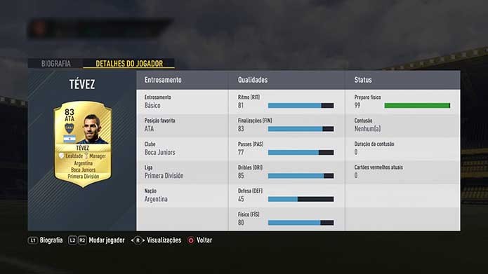 Fifa 17: lista traz 10 jogadores bons e baratos para contratar no Ultimate Team (Foto: Reprodução/Murilo Molina)