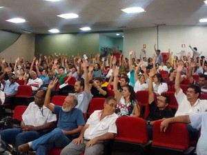 Servidores da UFU entram em greve por tempo indeterminado em Uberlândia (Foto: Divulgação/Sintet-UFU)