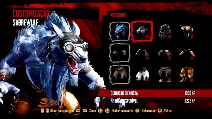 Killer Instinct: aprenda a customizar o visual dos personagens (Foro: Reprodução/Murilo Molina)