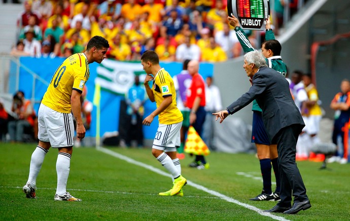 José Pekerman Colombia and the Ivory Coast (Photo: Reuters)