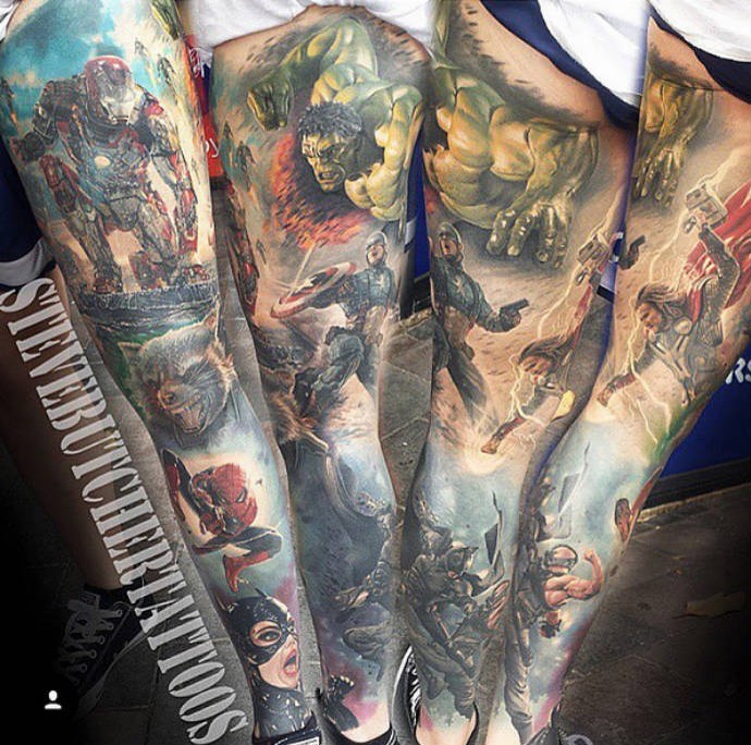 Steve Butcher tatuagens nba (Foto: Reprodução)