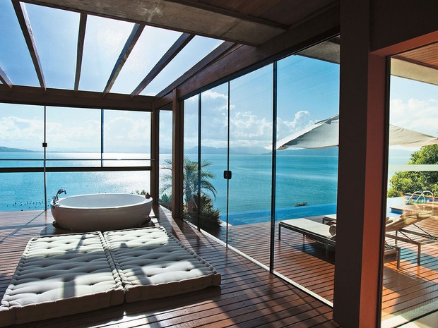 Resort foi eleito o mais romântico da América Latina (Foto: Ponta dos Ganchos Resort/Divulgação)