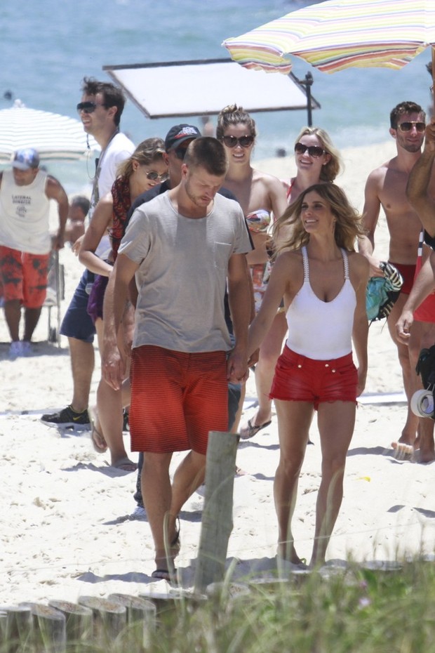 Fernanda Lima e Rodrigo Hilbert (Foto: Dilson Silva / Agnews)