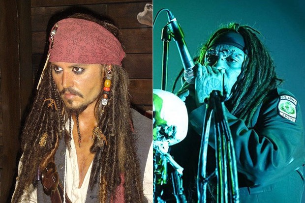 Jack Sparrow e Al Joursen (Foto: Reprodução/ Fábio Tito/ G1)