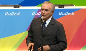 Temer na Rio 2016
