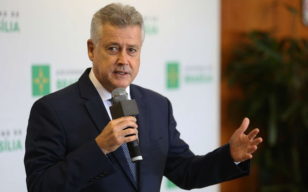 Governador do DF, Rodrigo Rollemberg, em cerimônia no Palácio do Buriti (Foto: Denio Simões/GDF/Divulgação)
