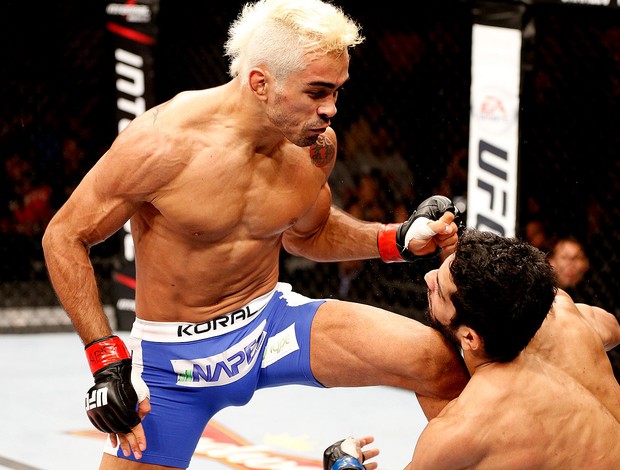 UFC Godofredo Pepey e Noad Lahat. (Foto: Agência Getty Images)