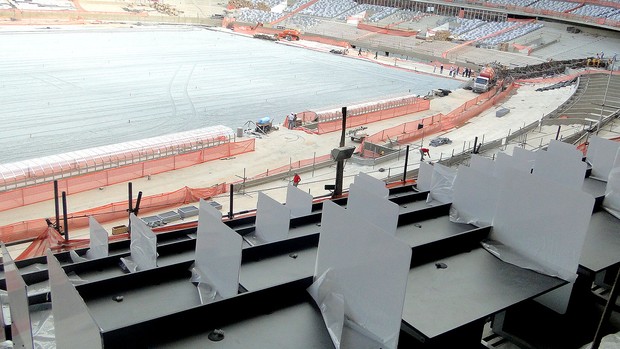 obras estádio Mineirão Copa 2014 (Foto: Tarciso Badaró / Globoesporte.com)