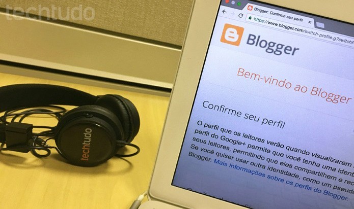 Veja como encontrar gadgets no Blogger (Foto: Camila Peres/TechTudo)