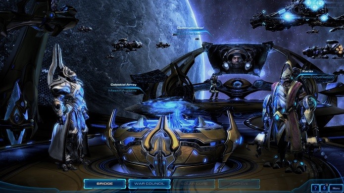 Artanis, Rohana, Karax e Vorazun são alguns dos novos heróis da última campanha de Starcraft 2 (Foto: Divulgação/Blizzard)