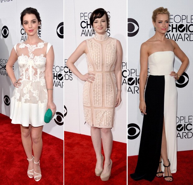  Adelaide Kane, Ashley Rickards e Beth Behrs  (Foto: Getty Images)