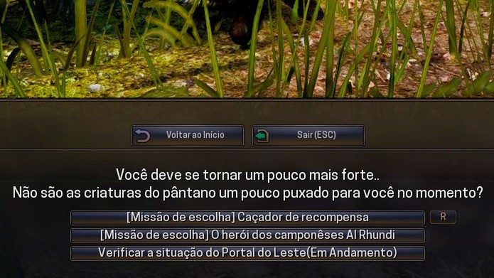 Black Desert te dá a opção de escolher seu caminho (Foto: Reprodução/Tais Carvalho) Black Desert te dá a opção de escolher seu caminho (Foto: Reprodução/Tais Carvalho)
